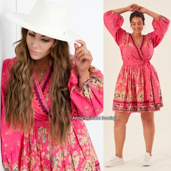 RARE NWT ANTHROPOLOGIE Raquel Floral Embroidered Beaded Mini Dress. Size 3X - Picture 15 of 16